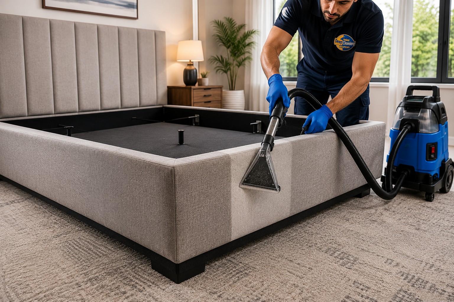 Bed Base Cleaning